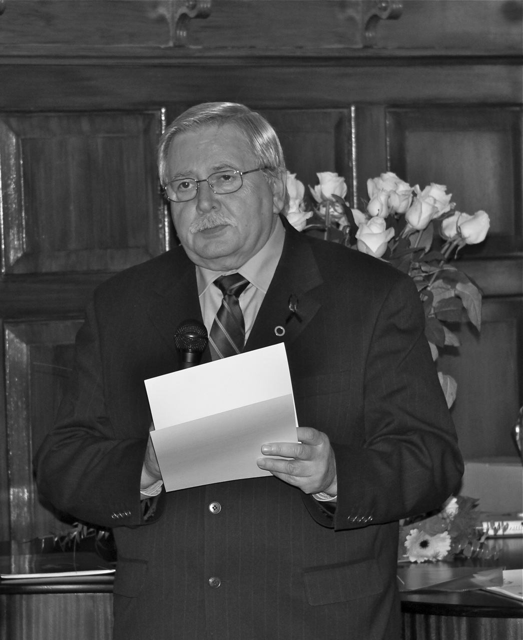 Prezes PSD Andrzej Bauman