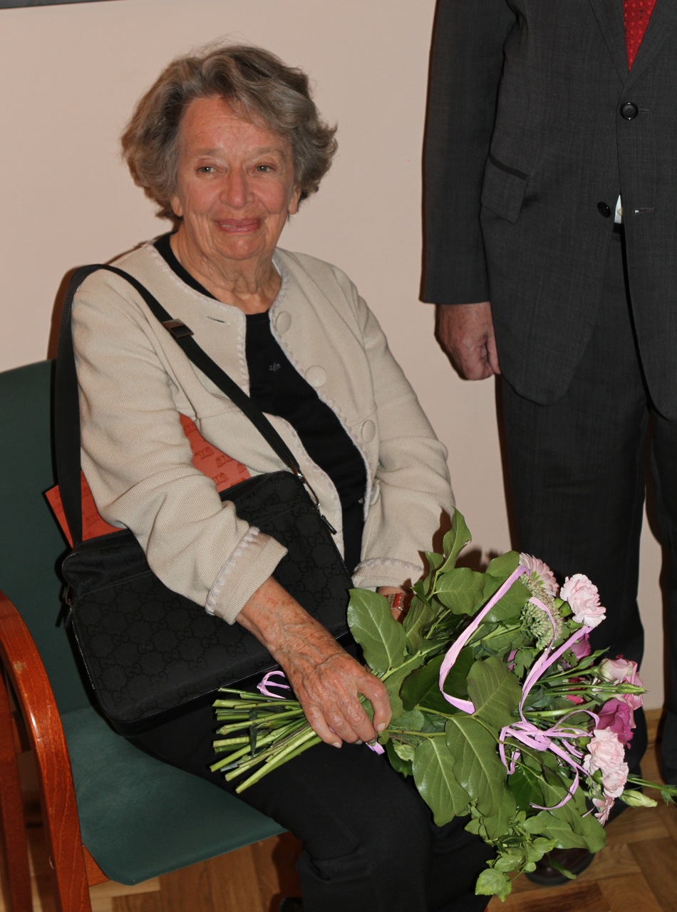 Ann Górski podczas odczytu