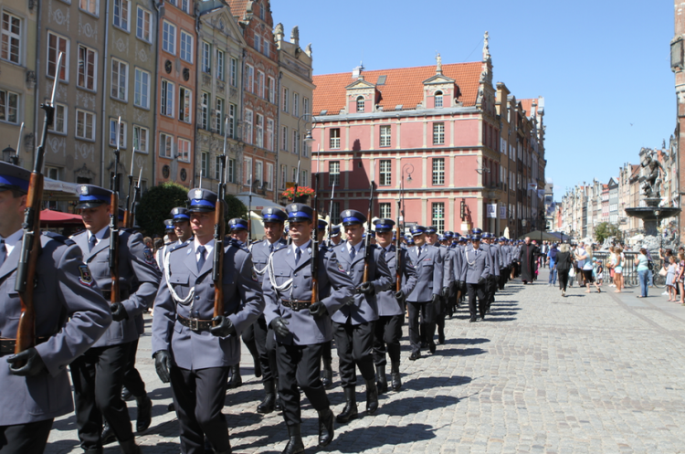 Jubileusz policji w Gdańsku