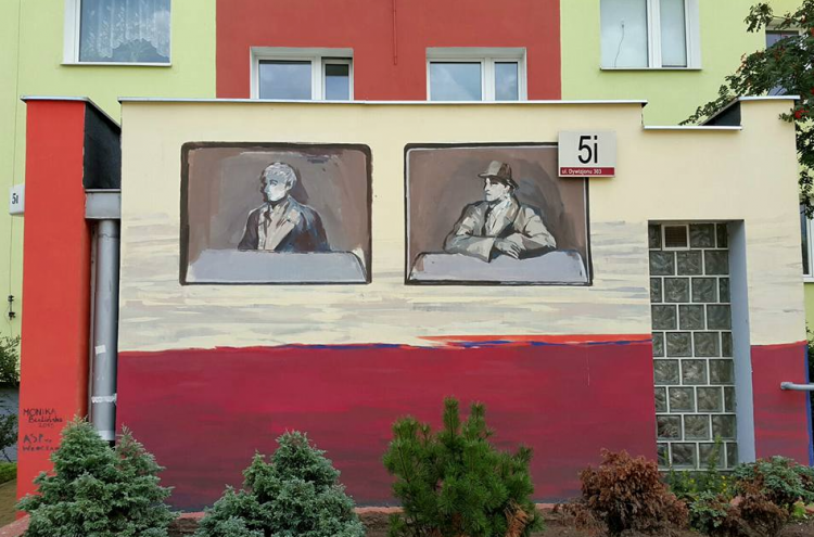Murale na Zaspie / Fot. Ewa Maciejczyk