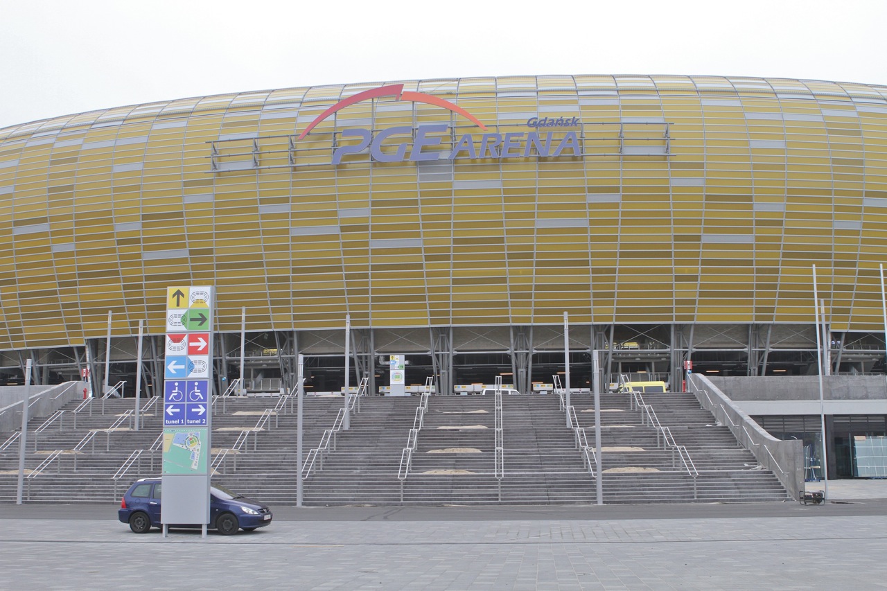 Stadion w Gdańsku