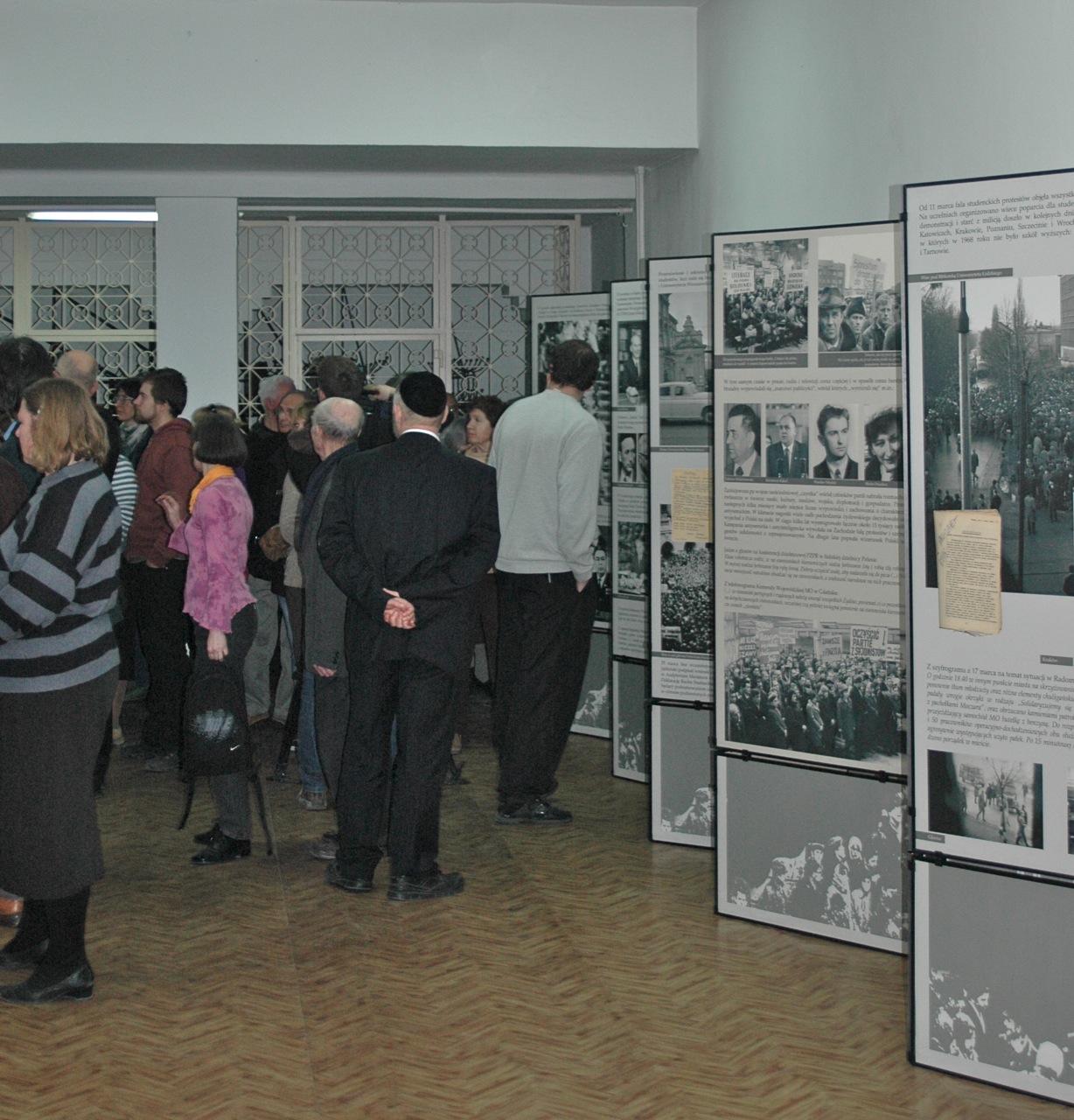 Zwiedzanie wystawy Marzec\'68