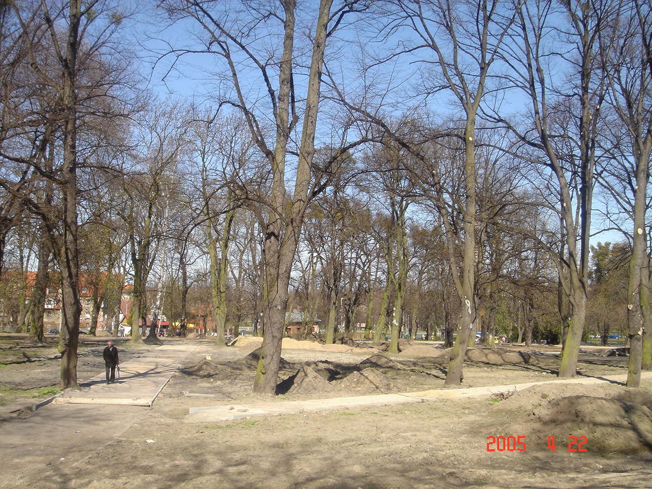 Zielony Park w budowie