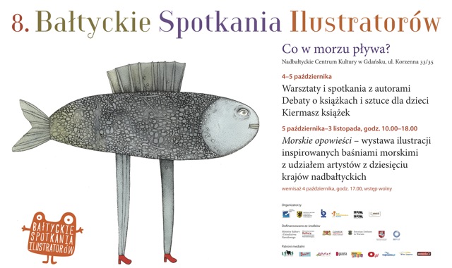 Nadbałtyckie Centrum Kultury zaprasza na 8. Bałtyckie Spotkania Ilustratorów