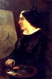Elisabeth Jerichau-Baumann / Autoportret 1848 r.