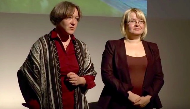 Od lewej: Dominika Ikonnikow i Magdalena Madeja-Grzyb